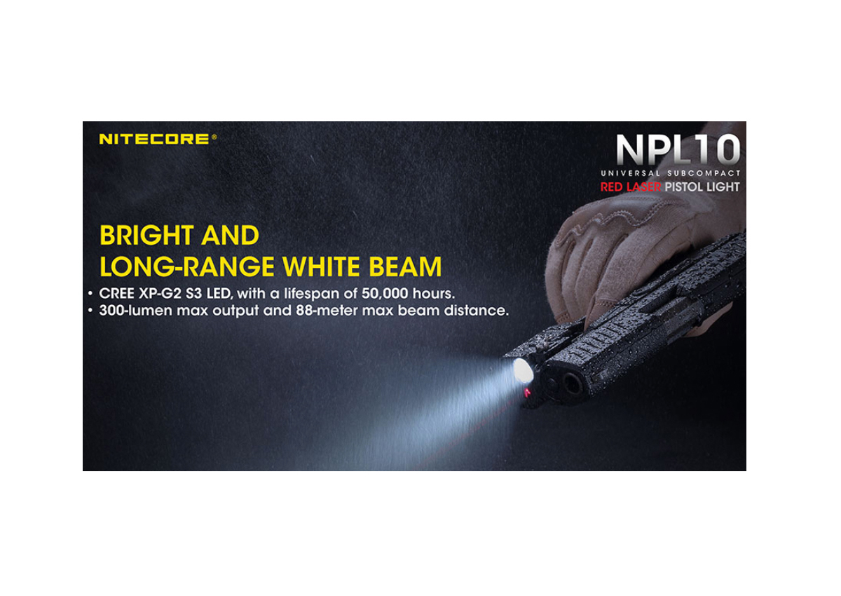 Φακός Led NPL10 με Μπαταρία CR2 της Nitecore VAS40699 trazeras|VAS40699