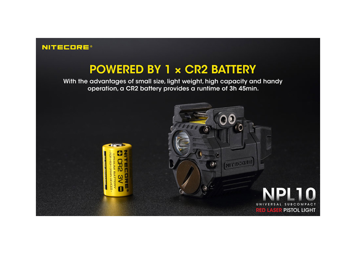 Φακός Led NPL10 με Μπαταρία CR2 της Nitecore VAS40699 trazeras|VAS40699