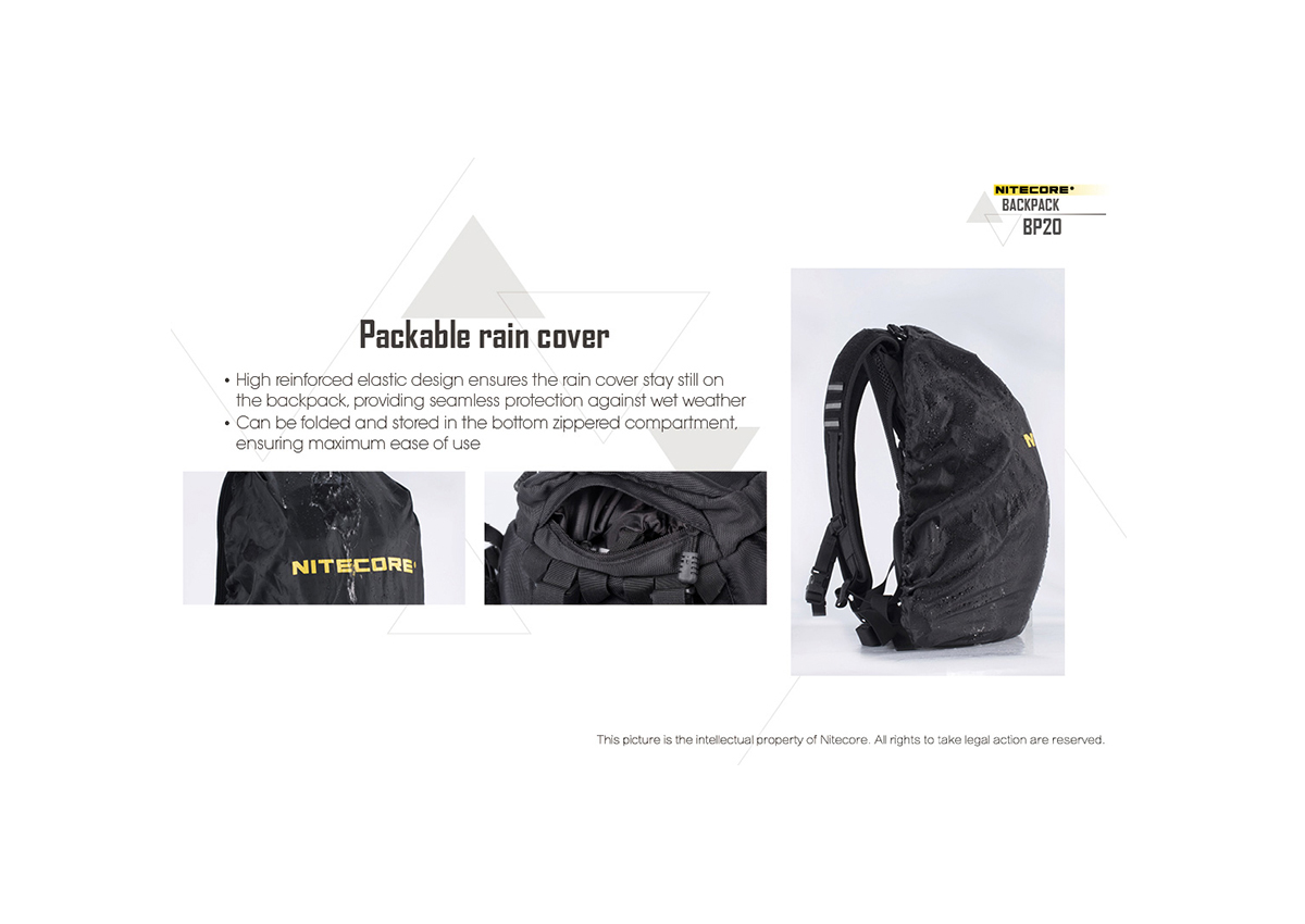 Σακίδιο Backpack BP20 της Nitecore VAS42226 trazeras|VAS42226