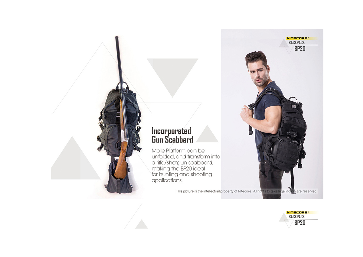 Σακίδιο Backpack BP20 της Nitecore VAS42226 trazeras|VAS42226
