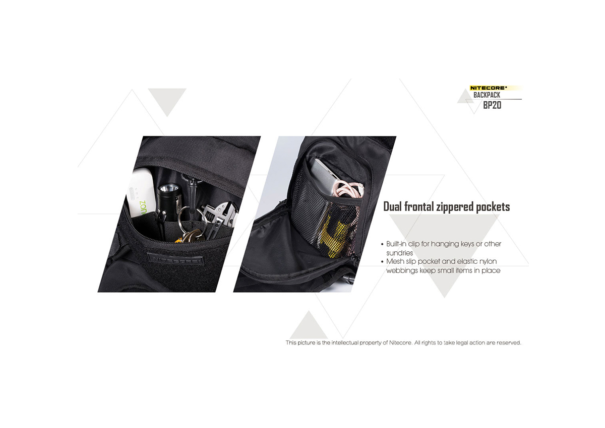 Σακίδιο Backpack BP20 της Nitecore VAS42226 trazeras|VAS42226