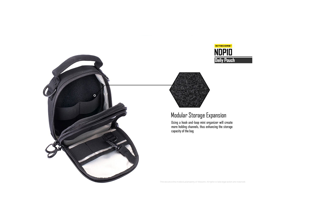 Τσαντάκι Ώμου Tactical Pouch NDP10 της Nitecore VAS31281 trazeras|VAS31281