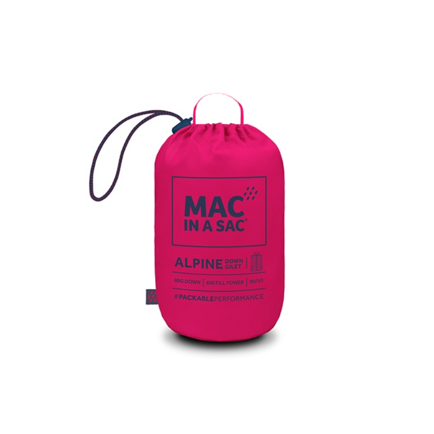 Γιλέκο Γυναικείο Πουπουλένιο Polar Gilet Alpine (Fuchsia) της Mac In A Sac TSO46530 trazeras|TSO46530