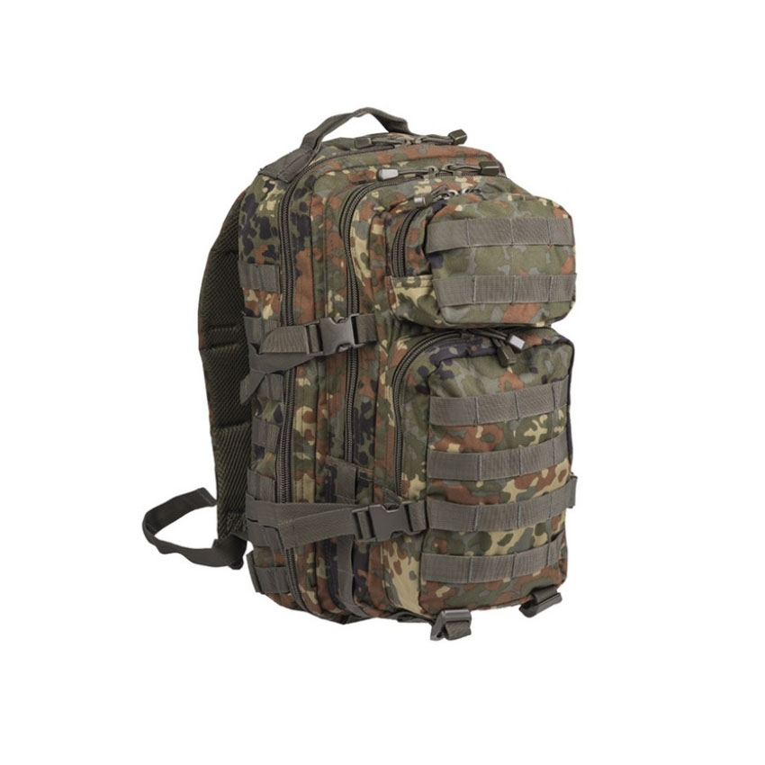 Σακίδιο Molle 20 lit. US Assault (Flecktarn) της Mil-Tec STU24973 trazeras|STU24973
