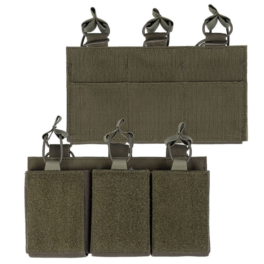 Τριπλή Γεμιστηροθήκη για M4, M16, AR15 Double Magazine Pouch (Πράσινο) της Mil-Tec STU44903 trazeras|STU44903