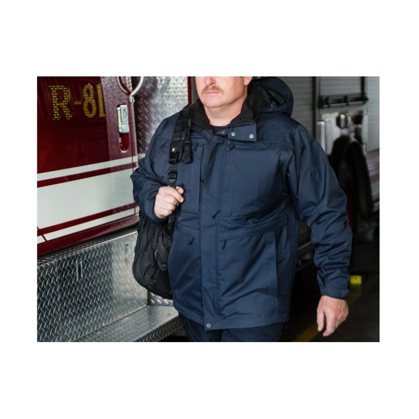 Αδιάβροχο Τζάκετ Parka Specialist (Μαύρo) της First Tactical SRS61386 trazeras|SRS61386