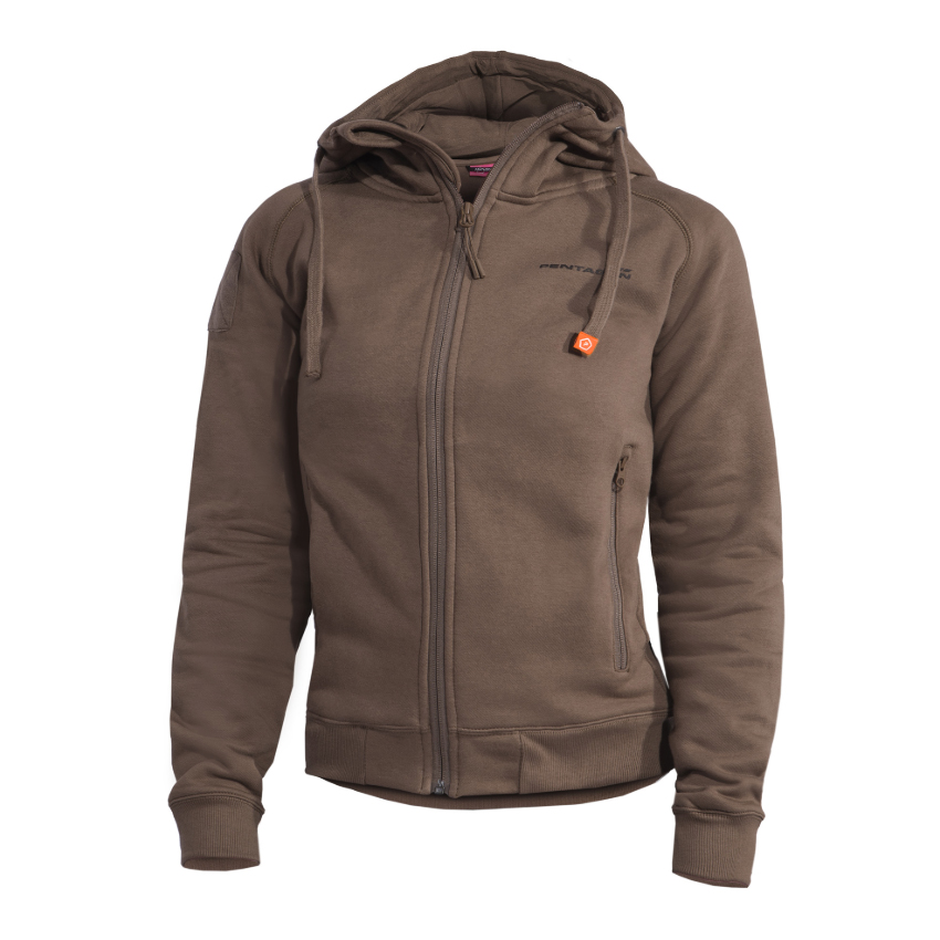Γυναικεία Ζακέτα Hoodie Tactical Aphrodite Sweater (Terra Brown) της Pentagon PEN44941 trazeras|PEN44941
