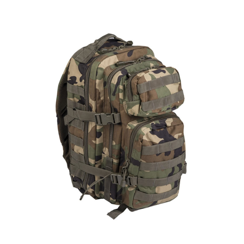 Σακίδιο Molle 20 lit. US Assault (Woodland) της Mil-Tec STU24972 trazeras|STU24972