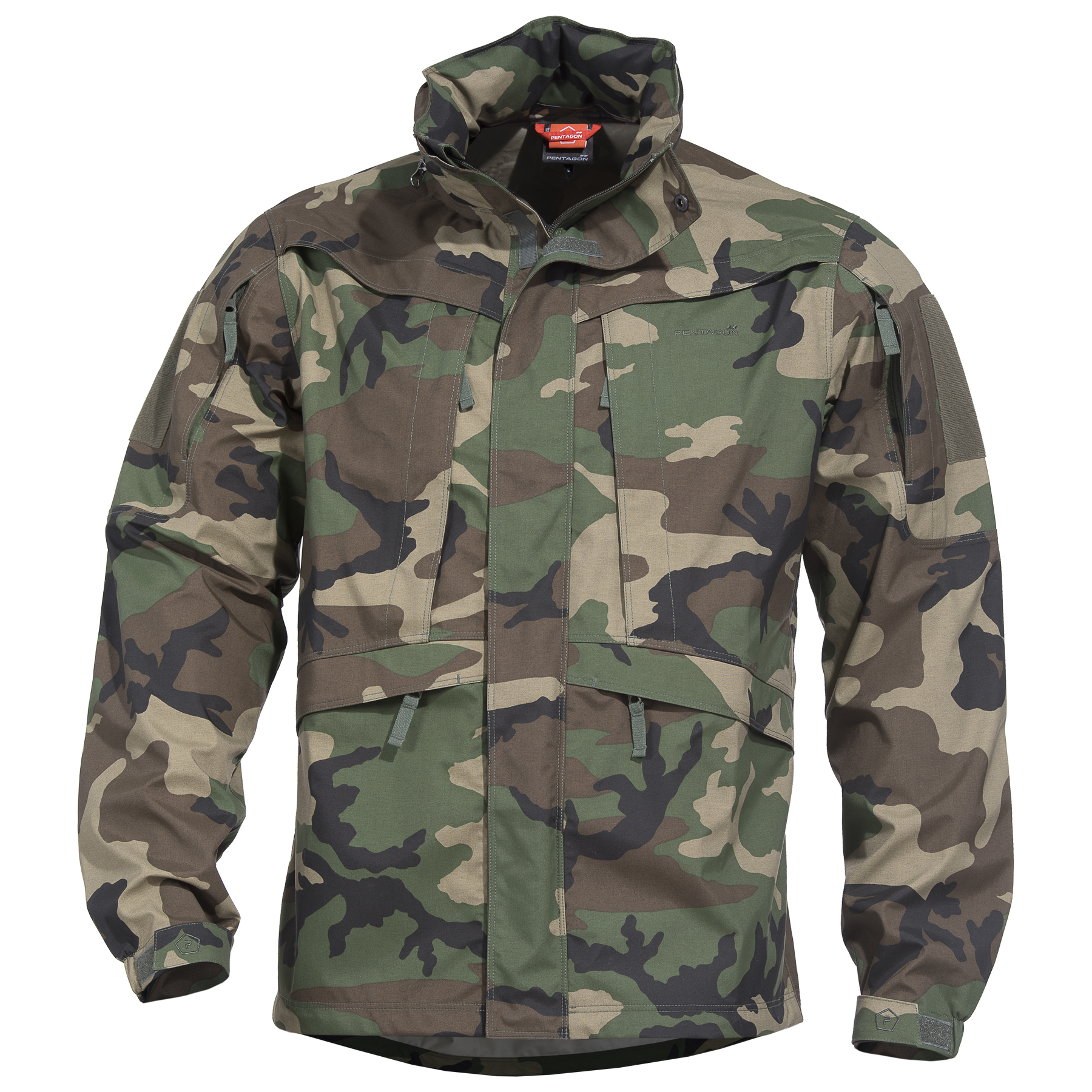 Αδιάβροχο Τζάκετ Parka Tifon (Woodland) της Pentagon PEN32834 trazeras|PEN32834