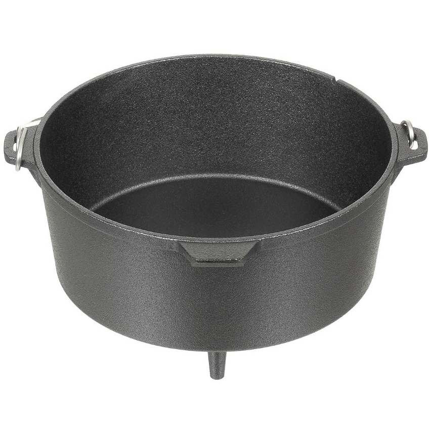 Μεταλλική Κατσαρόλα Pot Dutch Oven, Cast Iron 5,7L της Fox Outdoors, MAX58618 trazeras|MAX58618