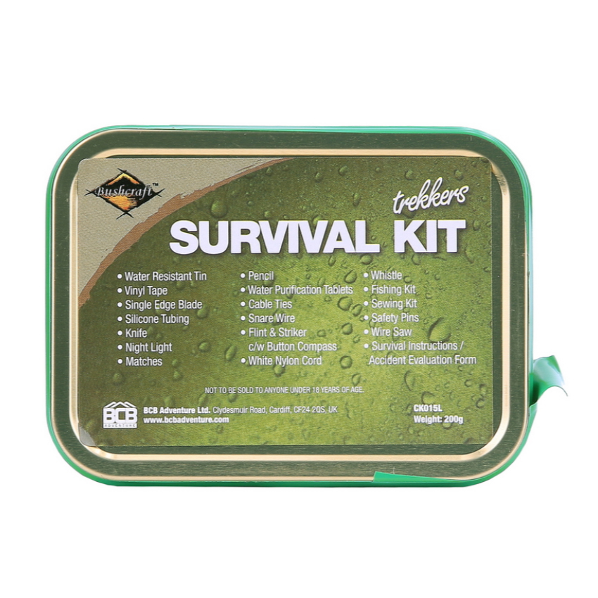 Kit Επιβίωσης Trekkers Survival Kit, CK015L της BCB, VAN58861 trazeras|VAN58861