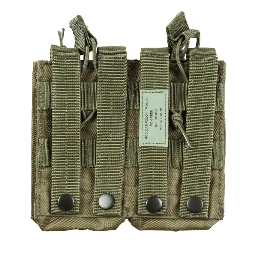 Τετραπλή Θήκη Γεμιστήρων, Modular Pouch Molle OD Green (Πράσινο) της Max Fuchs MAX58609 trazeras|MAX58609