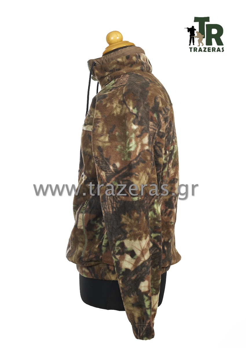 Φούτερ Fleece με Φερμουάρ 1/3 (Παραλλαγής Δέντρου) της VA VAL11936 trazeras|VAL11936