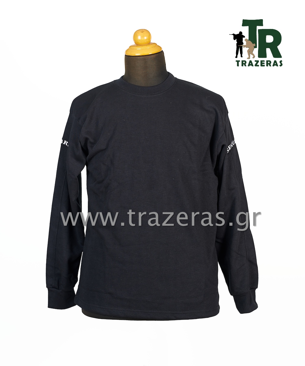 Φούτερ βαμβακερό 100% με κέντημα Security ARM8874566 trazeras|M8874566