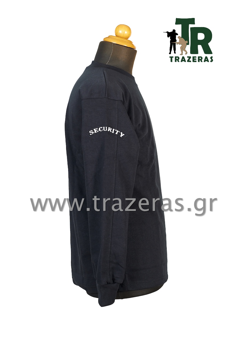 Φούτερ βαμβακερό 100% με κέντημα Security ARM8874566 trazeras|M8874566