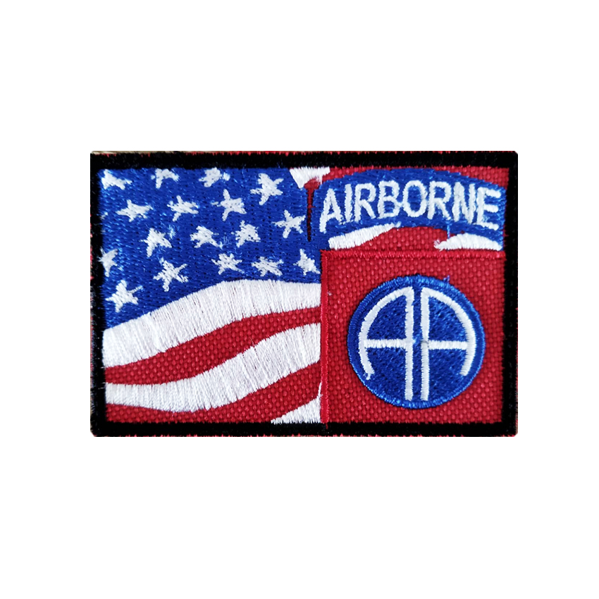 Σήμα Μπράτσου Airborne, Αμερικάνικη Σημαία TRA59709 trazeras|TRA59709