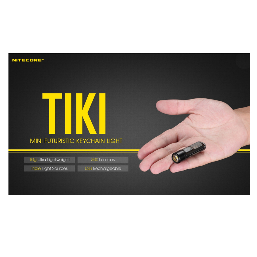 Μικρός Φακός Τσέπης Led Tiki LE 300 της Nitecore VAS661394 trazeras|AS661394