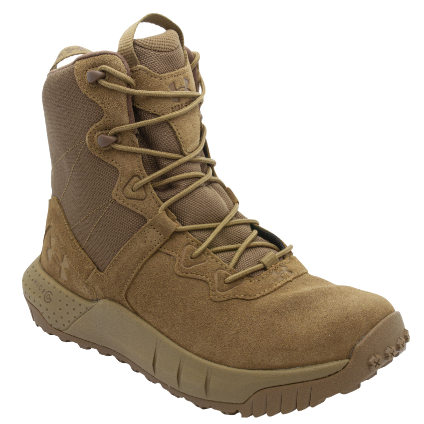 Αρβύλες Tactical Micro G Valsetz Mid Leather AR670, Mid 6'' (Coyote) της Under Armour, REC60526 trazeras|REC60526