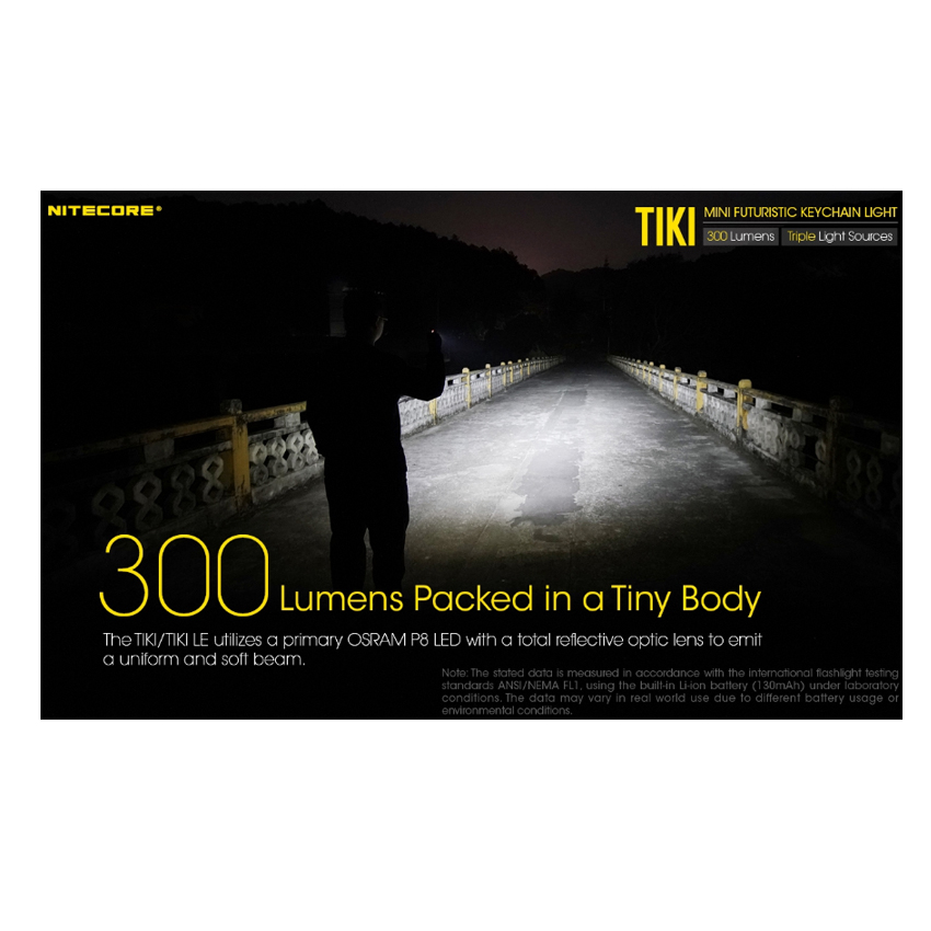 Μικρός Φακός Τσέπης Led Tiki LE 300 της Nitecore VAS661394 trazeras|AS661394