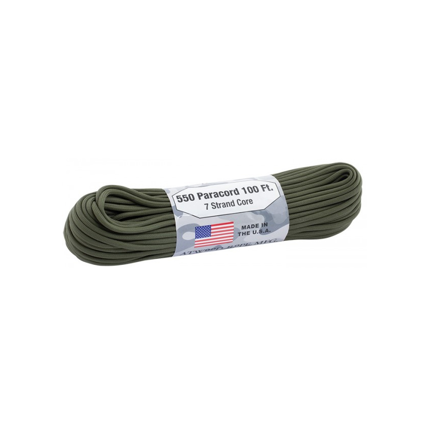 Σχοινί 550 Paracord Atwood / 30m (Χακί) της ARM, REC60534 trazeras|REC60534
