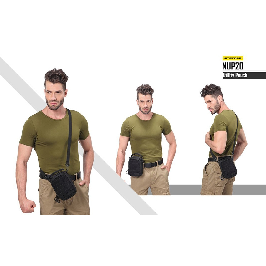 Τσαντάκι Ώμου Tactical Pouch NUP20 της Nitecore VAS53060 trazeras|VAS53060