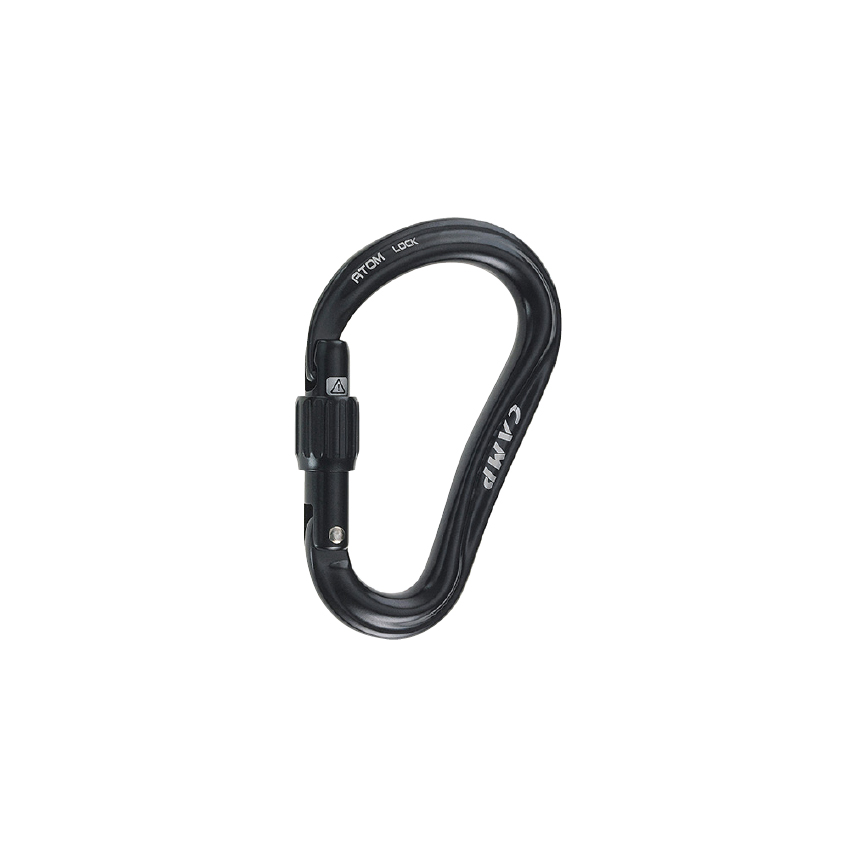 Καραμπίνερ Αναρρίχησης Atom Lock Black της Camp POL60783 trazeras|POL60783