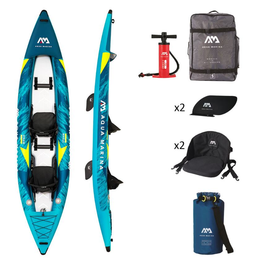 Φουσκωτό Kayak Steam 412cm της Aqua Marina UNI54600 trazeras|UNI54600