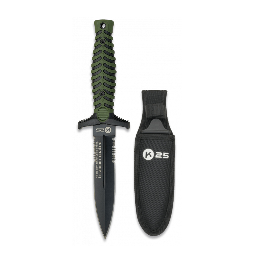 Μαχαίρι Tactical 32207 (Green) της K25 VAS46090 trazeras|VAS46090