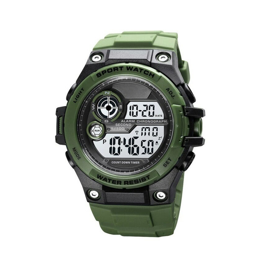 Ψηφιακό Ρολόι Χειρός Mod.1759, Green, TRD60573 trazeras|TRD60573