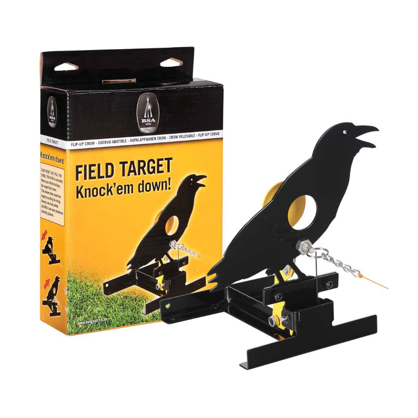 Μεταλλικός Στόχος Crow Field Target με Κορδόνι της BSA, LAMB61093 trazeras|AMB61093