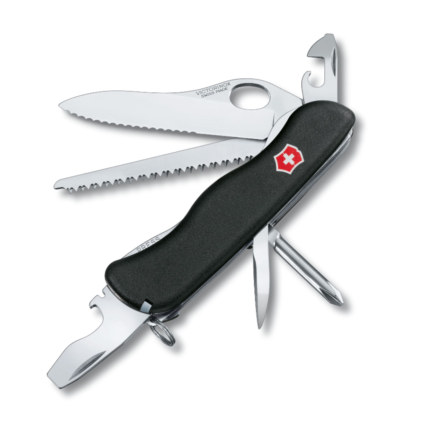 Πολυεργαλείο Trailmaster One Hand (Black) της Victorinox CAR01214 trazeras|CAR01214
