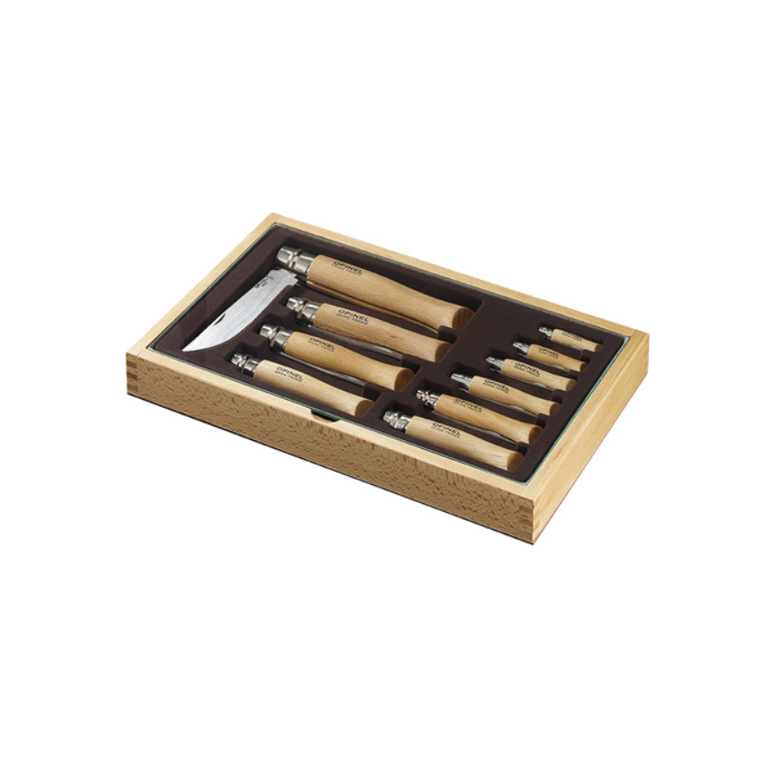 Συλλογή Opinel Inox (10 τεμαχίων) VRA31209 trazeras|VRA31209