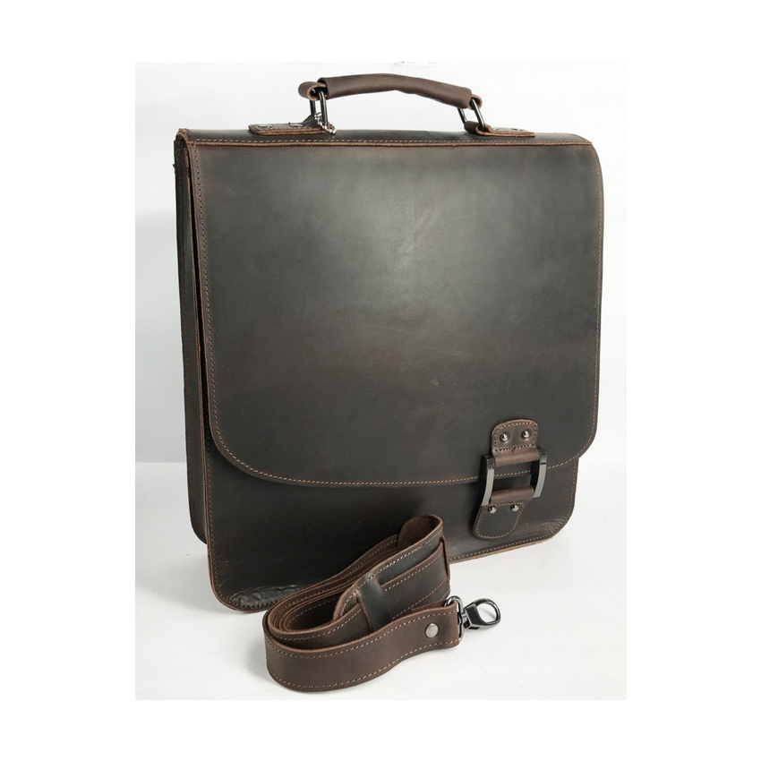 Δερμάτινο Τσαντάκι Ανδρικό Mod.726 (Καφέ Antique) της Kouros KOU32280 trazeras|KOU32280