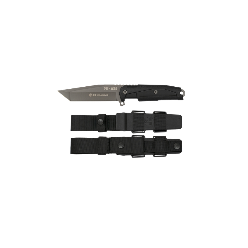 Μαχαίρι Tactical Knife Titanium Coated MI-28 23.5cm 32391 της K25 VAS46074 trazeras|VAS46074