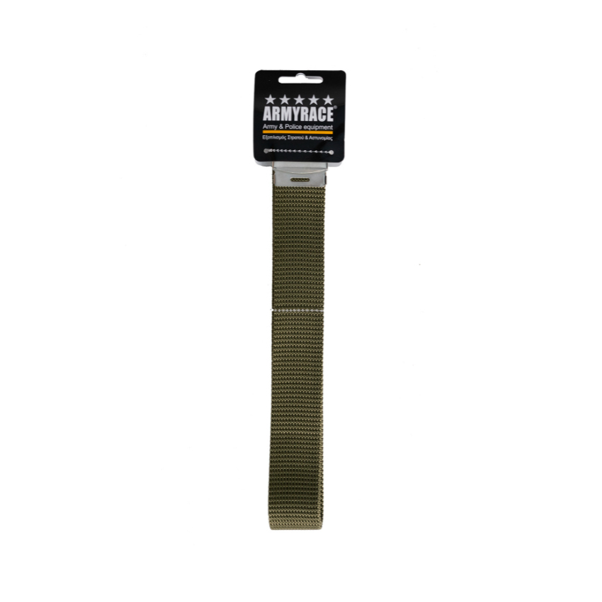 Ζώνη Ιμάντας 130cm (Χακί) της Armyrace ARM56048 trazeras|ARM56048