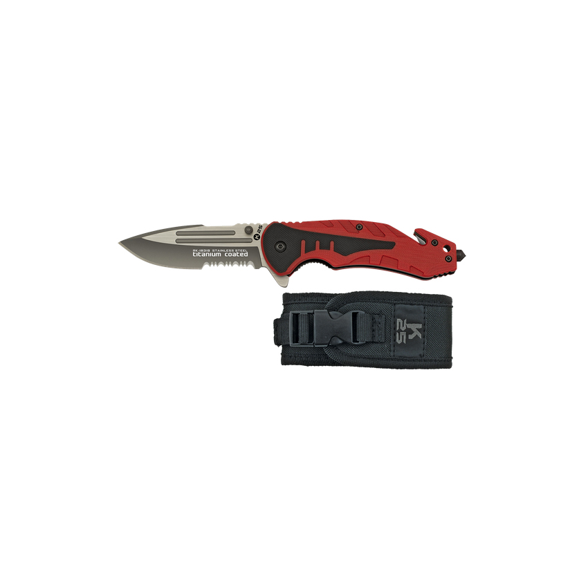 Σουγιάς G10 Handle18319 (Red) της Κ25 VAS46020 trazeras|VAS46020