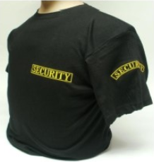 Μπλουζάκι Μακό Security (Μαύρο) της Chris AST 16548 trazeras|ST 16548
