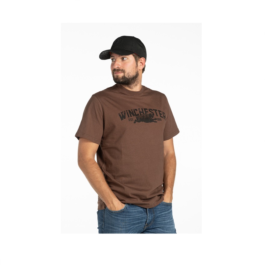 Τεχνικό Μπλουζάκι T-Shirt Vermont (Brown) της Winchester KAL70500 trazeras|KAL70500