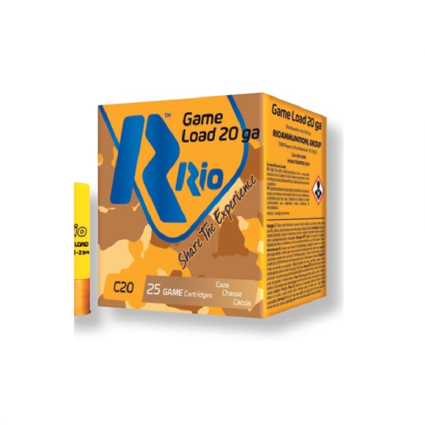 Φυσίγγια Cal 20 Μονόβολο Game Load της Rio KAL70639 trazeras|KAL70639