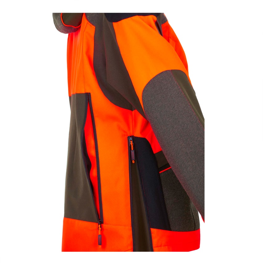 Αδιάβροχο Κυνηγετικό Τζάκετ Tech 6 U-Tex (Green / Orange) της Univers KAL70433 trazeras|KAL70433