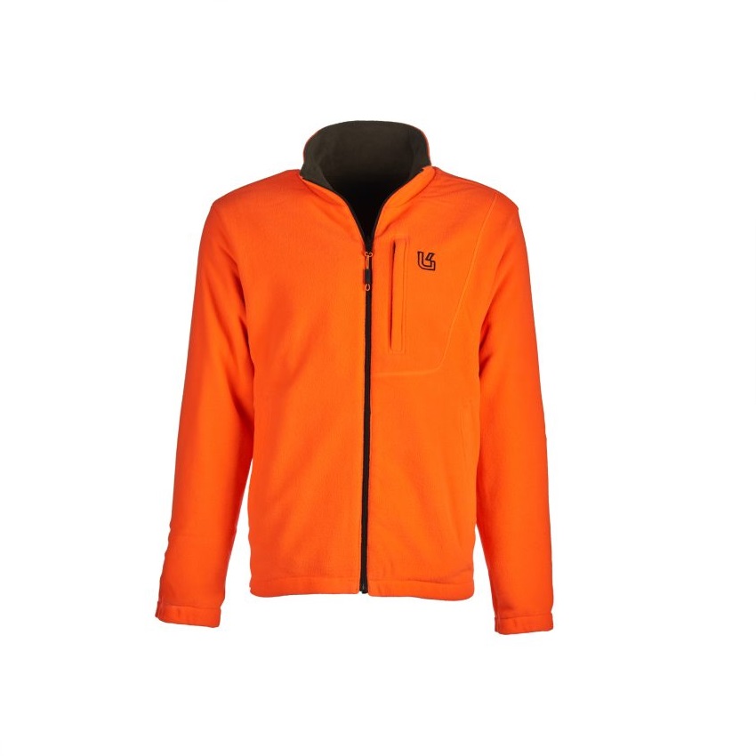 Ζακέτα Fleece Διπλής Όψης Αντιστρεπτή Reverx (Green / Orange) της Univers KAL70436 trazeras|KAL70436