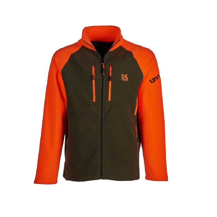 Κυνηγετική Ζακέτα Fleece Horizon (Green / Orange) της Univers KAL70461 trazeras|KAL70461
