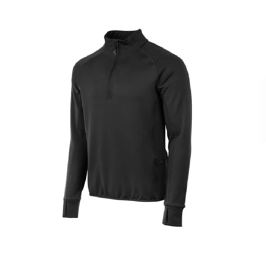 Ελαστική Θερμική Μπλούζα Fleece Half Zip Stretch Tech (Green Moss) της Beretta KAL70350 trazeras|KAL70350