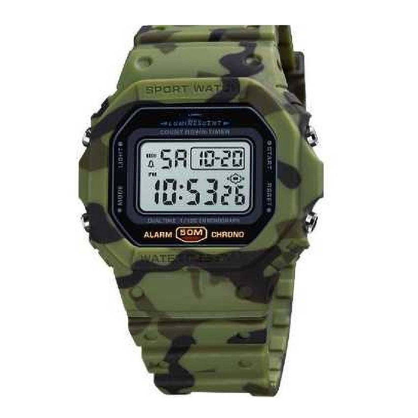 Ψηφιακό Ρολόι Χειρός Mod.1628 (Army Green) TRD69181 trazeras|TRD69181