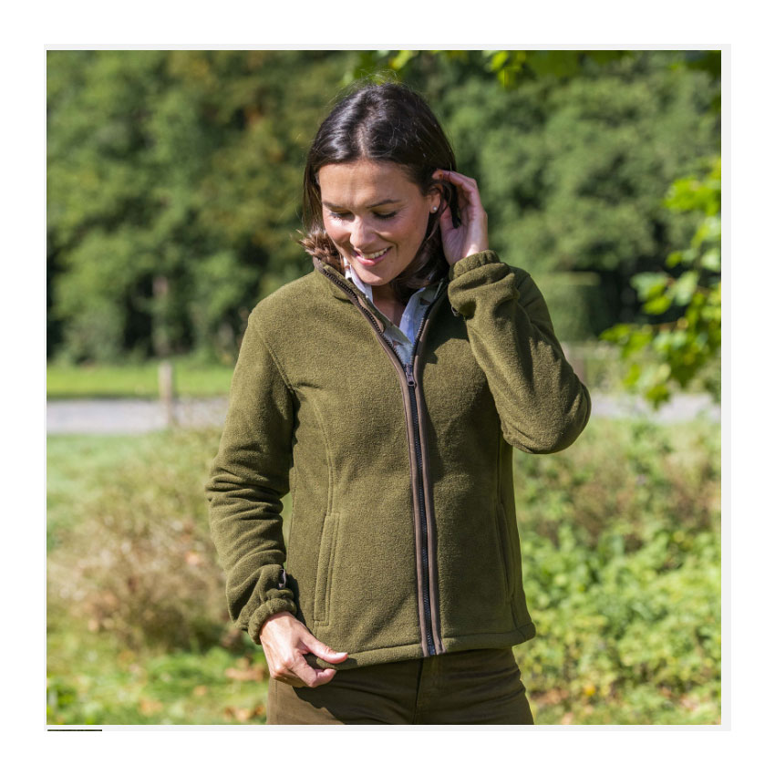 Τζάκετ Γυναικείο Fleece Tiffany (Olive) της Baleno AKA69514 trazeras|AKA69514