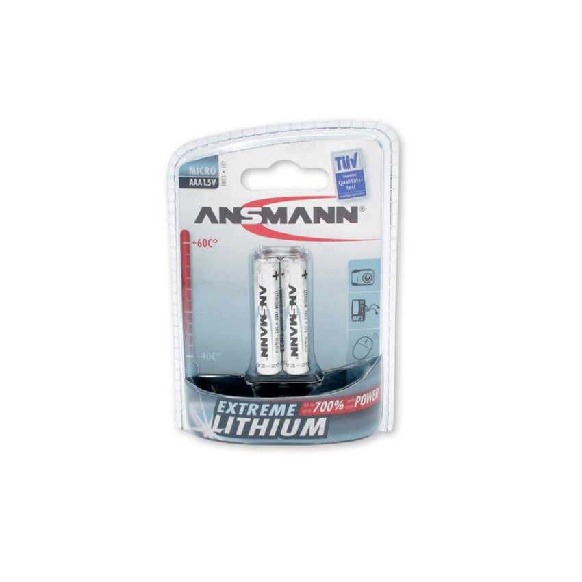 Μπαταρίες Extreme Lithium 1,5V AAA της Ansmann AKA69633 trazeras|AKA69633