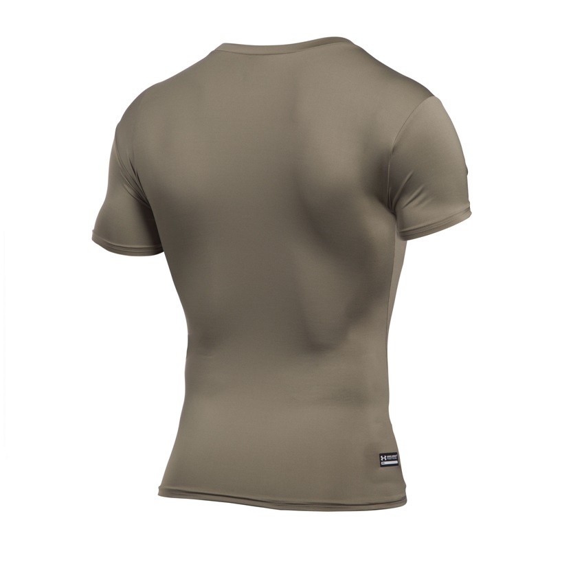 Κοντομάνικη Μπλούζα T-Shirt Tactical Heatgear Compression (Khaki) της Under Armour SRS69033 trazeras|SRS69033