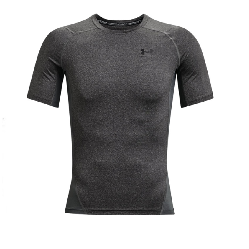 Κοντομάνικη Εφαρμοστή Μπλούζα T-Shirt Heatgear Armour (Γκρι) της Under Armour SRS68943 trazeras|SRS68943