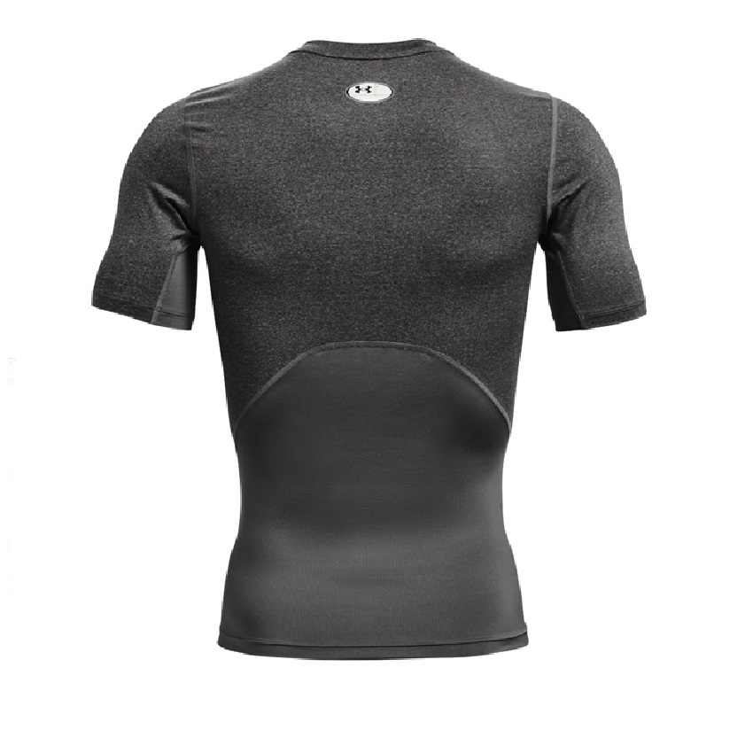 Κοντομάνικη Εφαρμοστή Μπλούζα T-Shirt Heatgear Armour (Γκρι) της Under Armour SRS68943 trazeras|SRS68943