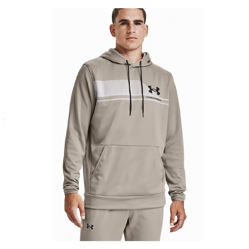 Hoodie Fleece Graphic (Khaki) της Under Armour SRS68873 trazeras|SRS68873